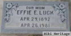 Effie Etta Clinton Luck