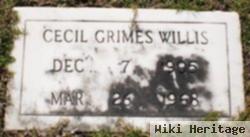 Cecil Grimes Willis