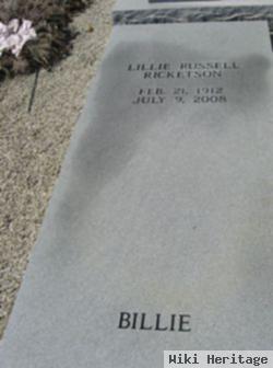 Lillie B. Russell Ricketson