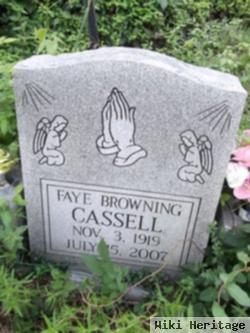 Faye Browning Cassell