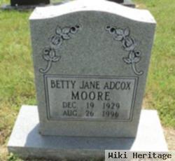 Betty Jane Adcox Moore