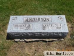 Gertrude F. Sherrieb Anderson