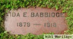 Ida E. Babbidge