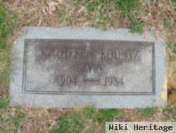 Kathleen Margaret Koontz Sayre