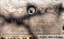 Barbara Hayden Bruckner Bente