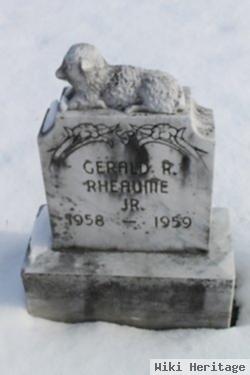 Gerald Reginald Rheaume, Jr