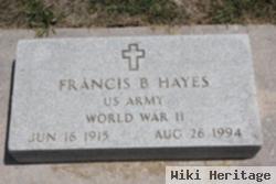 Francis B Hayes