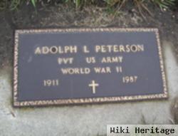 Pvt Adolph L Peterson