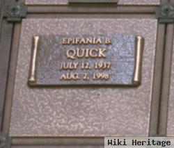 Epifania B Quirk