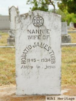 Nancy Amanda "nannie" Tubb Tubb