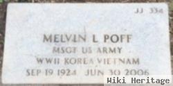 Melvin L "mel" Poff