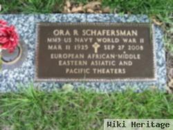 Ora R Schafersman