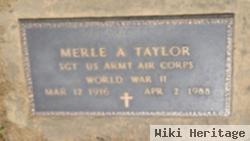 Merle Allen Taylor