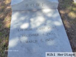 Charlie John Rowe