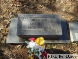 Minnie Ola Hamm Arrington