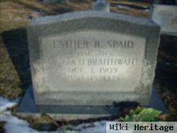 Ester B. Braithwaite Spaid