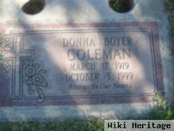 Donna Boyer Coleman