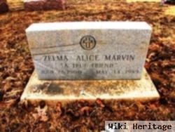 Zelma Alice Waite Marvin