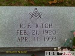 Robert Franklin Ritch, Sr