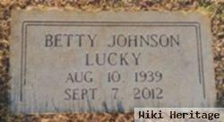 Betty Frances Johnson Lucky