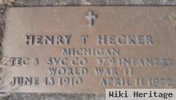 Henry T Hecker