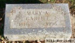 Mary A Gabriel