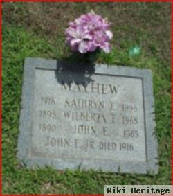 Wilberta M. Mayhew