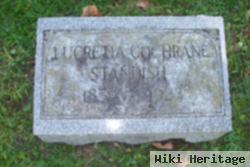 Lucretia (Cochrane) Green Standish