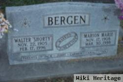 Walter "shorty" Bergen