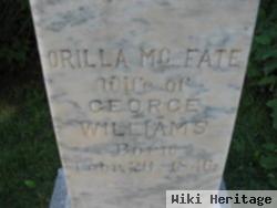 Orilla Mcfate Williams