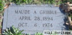 Maude A. Gribble
