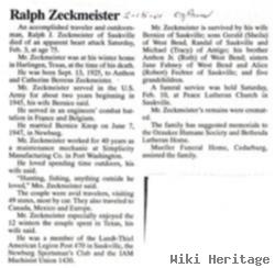 Ralph J. Zeckmeister