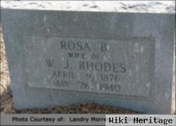 Rosa B Fain Rhodes