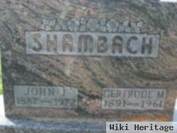 Gertrude M. Wenrich Shambach