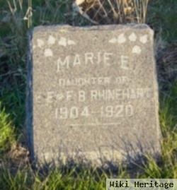 Marie E Rhinehart