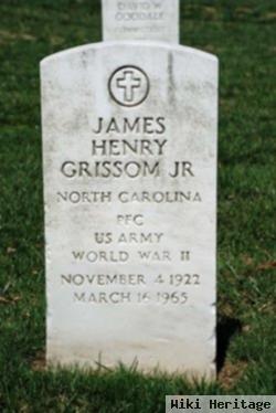 Pfc James Henry Grissom, Jr