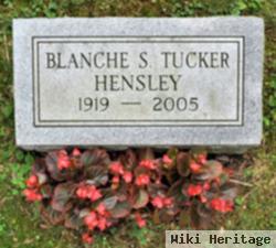 Blanche S Tucker Hensley