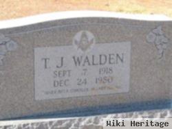 T. J. Walden