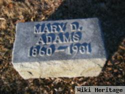 Mary E Dean Adams