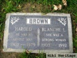 Blanche Lily Brewer Brown