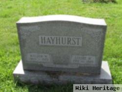 William W Hayhurst