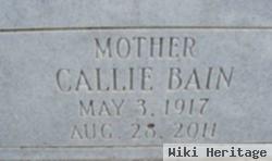 Callie Edith Bain Gentry