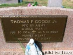 Thomas F Goode, Jr