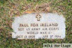 Sgt Paul Fox Ireland