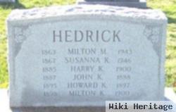 Milton M. Hedrick