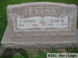 Elsie M Evans