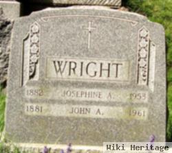 Josephine A Wright