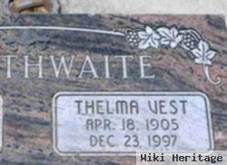 Thelma Vest Smurthwaite