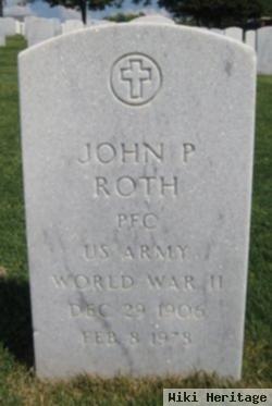 John P Roth