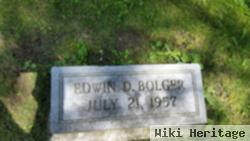 Edwin D Bolger